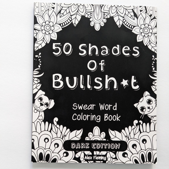 New 4 Adult Coloring Books - Picture 5 of 6